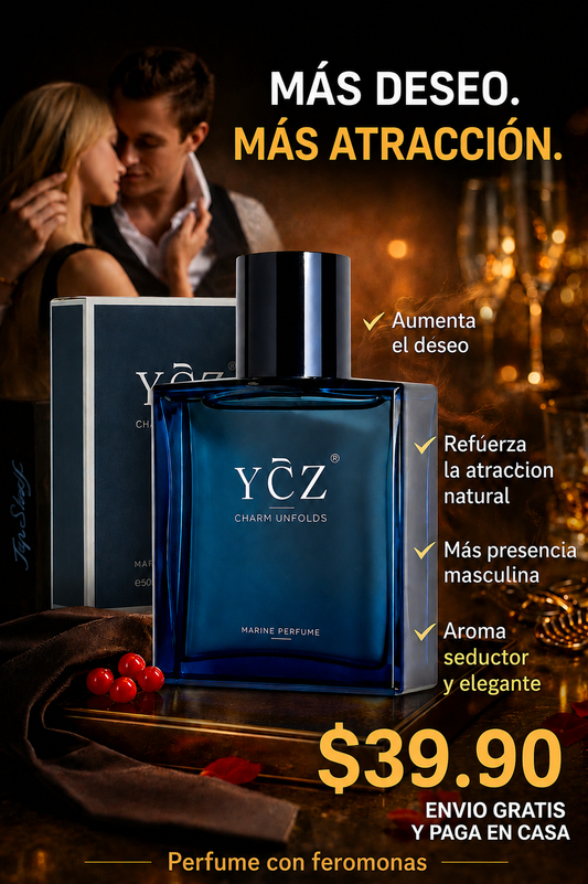YCZ Perfume con Feromonas®: Despierta una atracción irresistible en las mujeres